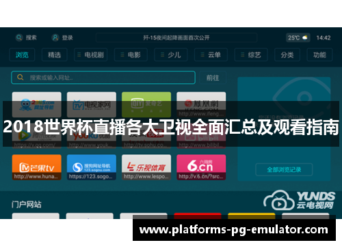 2018世界杯直播各大卫视全面汇总及观看指南 2018世界杯直播各大卫视全面汇总及观看指南