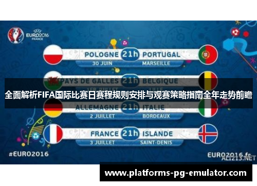 全面解析FIFA国际比赛日赛程规则安排与观赛策略指南全年走势前瞻